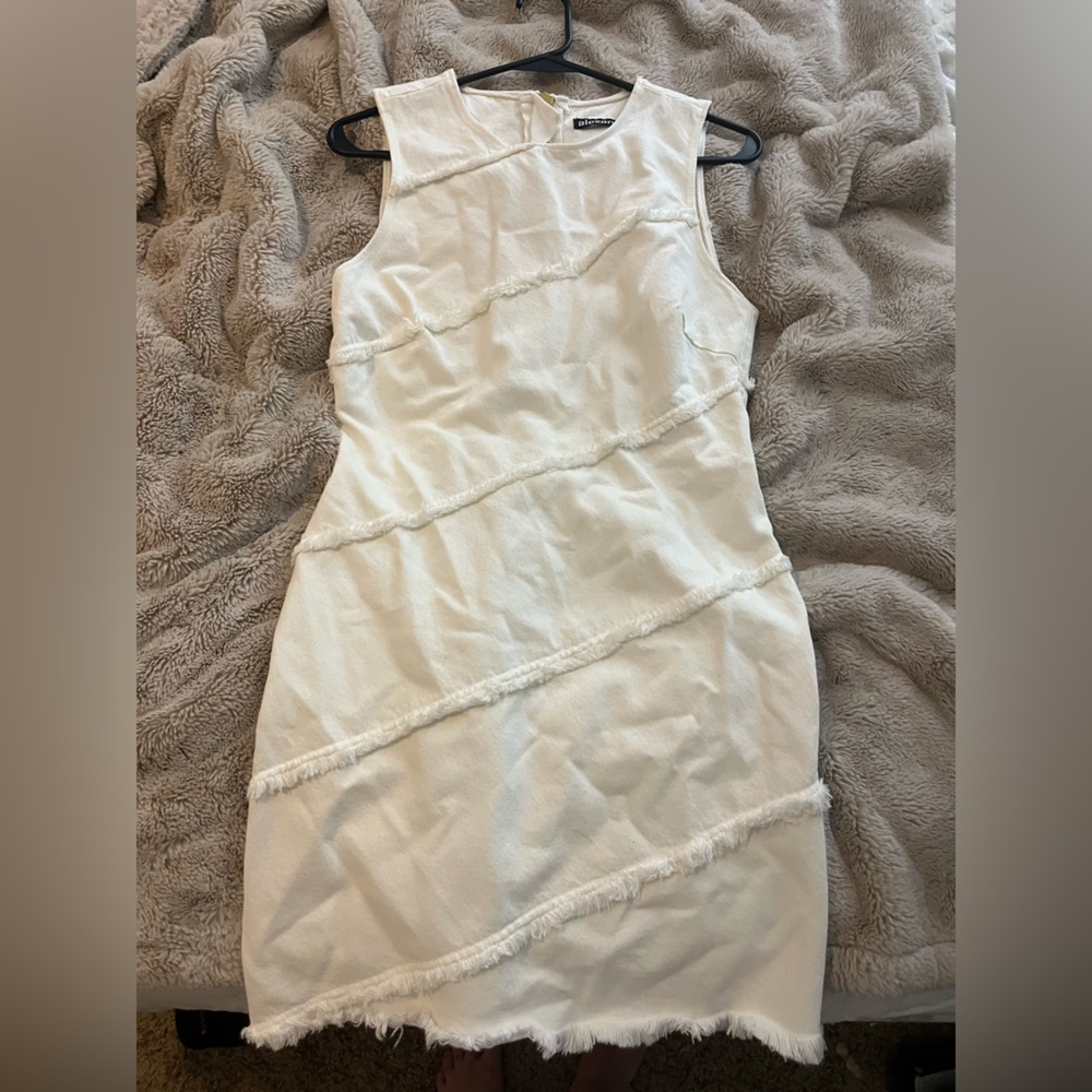 Alexander Wang Cream Sleeveless Dress